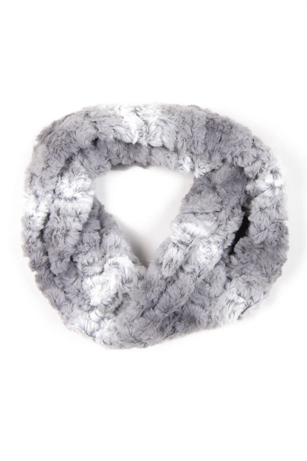 Ombre Soft Faux Fur Snood