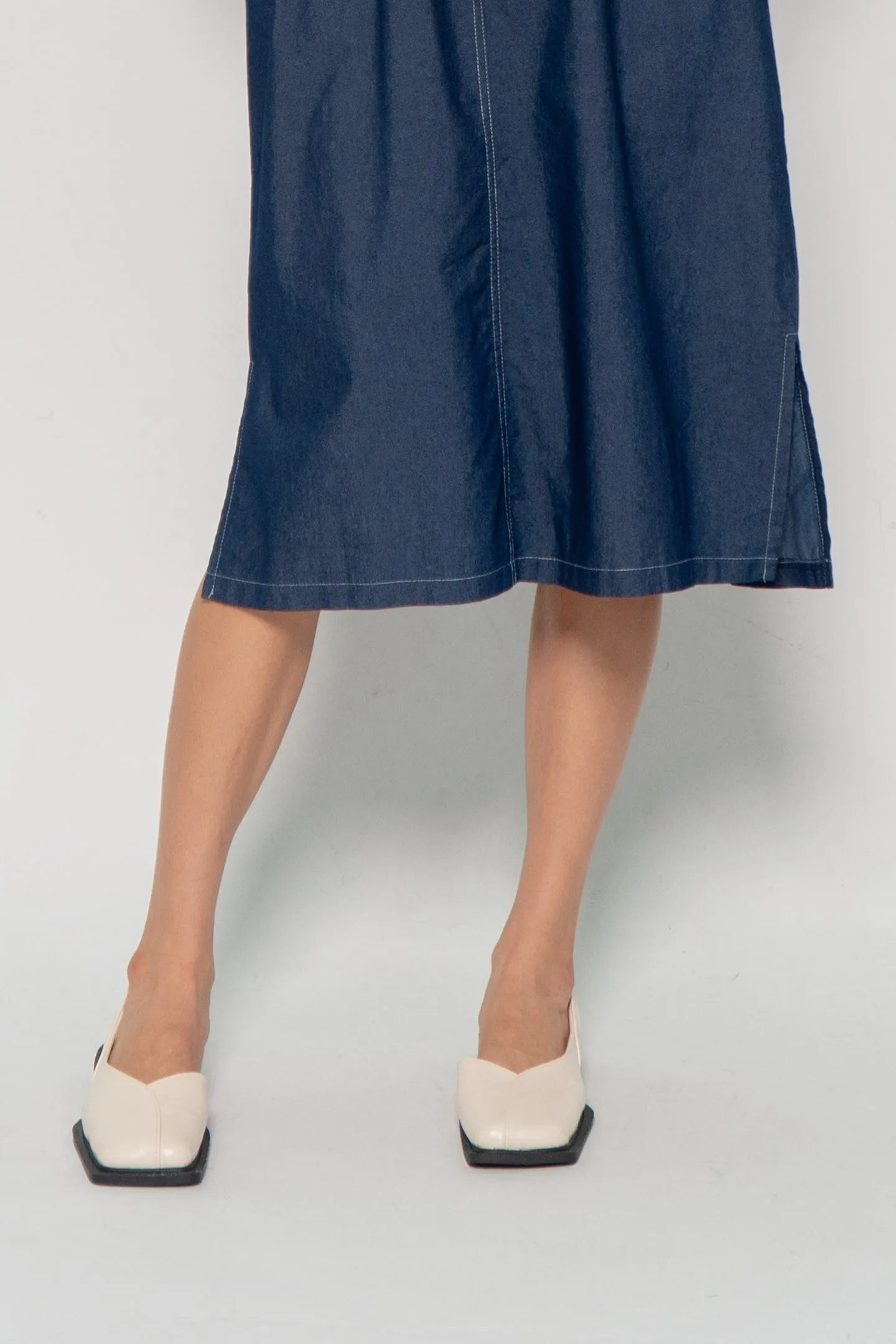 Owen Dress in Denim