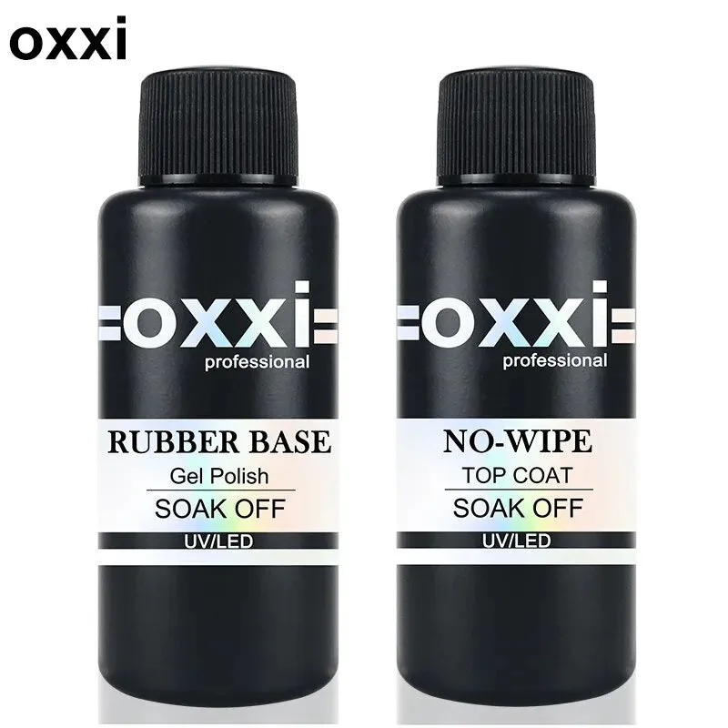 OXXI 50ml Large Capacity Rubber Base / No-Wipe Top GelPolish Refill