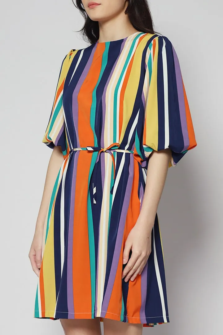 Pam Dress in Multi Colour