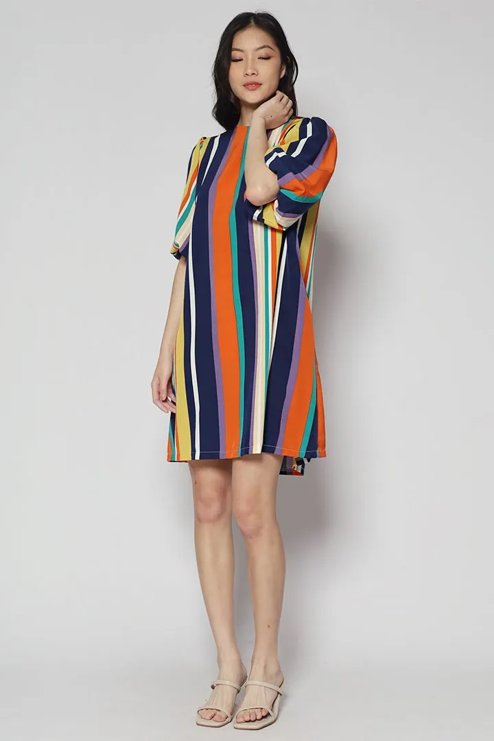 Pam Dress in Multi Colour