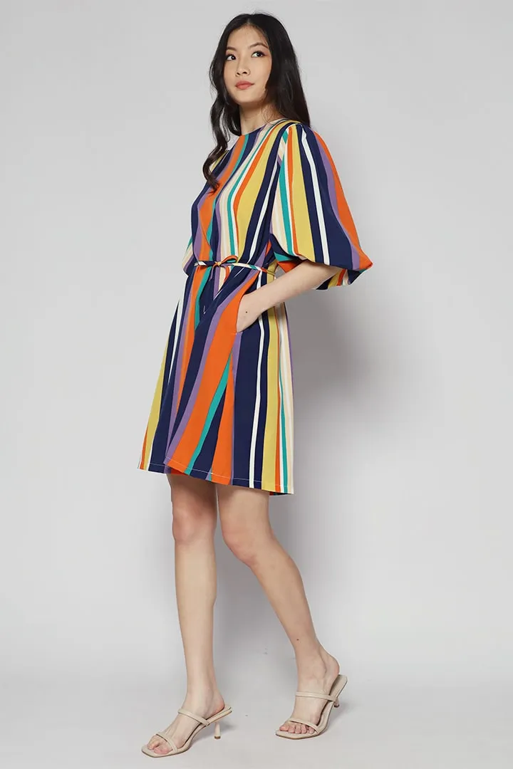 Pam Dress in Multi Colour