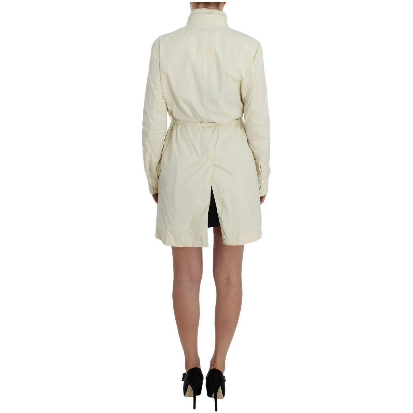 P.A.R.O.S.H. Chic Beige Trench Jacket Coat