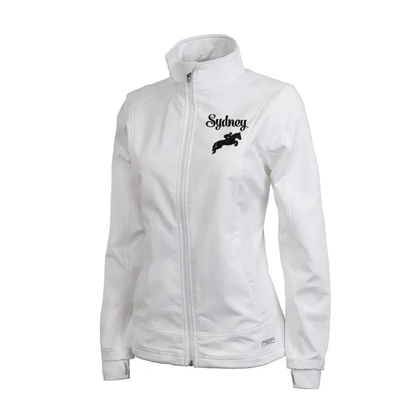 Personalized Equestrian Jacket, Embroidered Horse Jacket