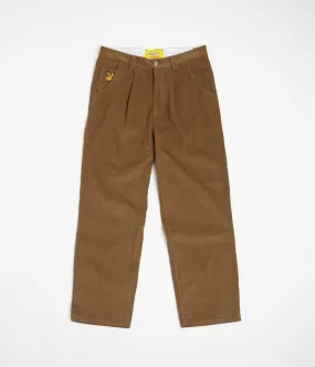 Playdude Psychadelic Warfare Corduroy Trousers - Camel