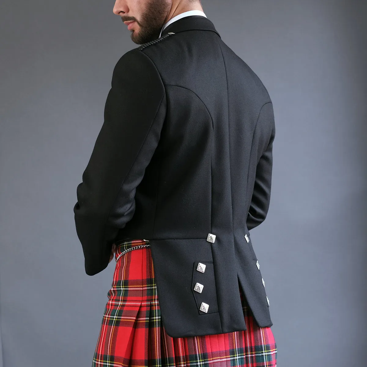 Prince Charlie Jacket with 3 button waistcoat