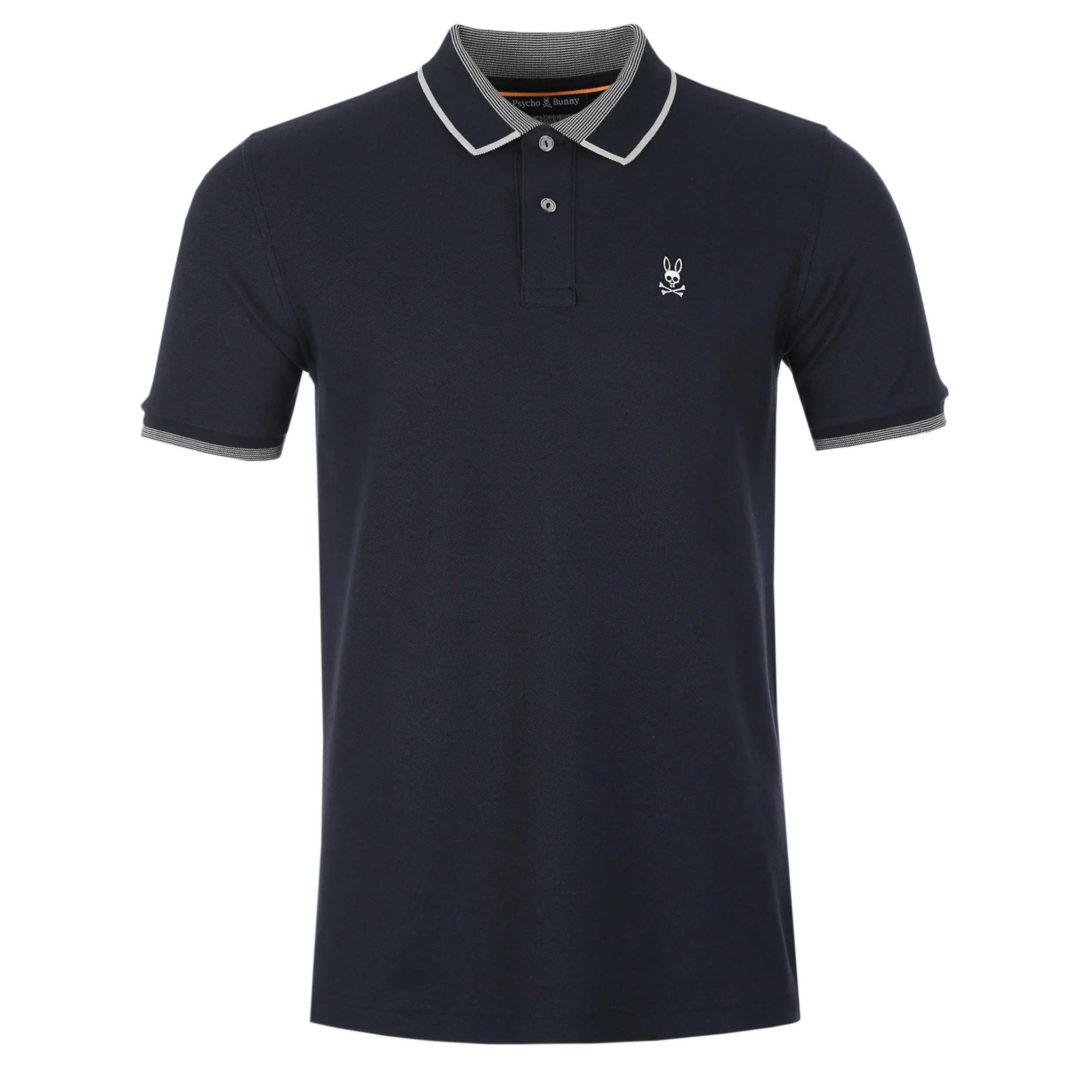 Psycho Bunny Duvall Pique Polo Shirt in Navy