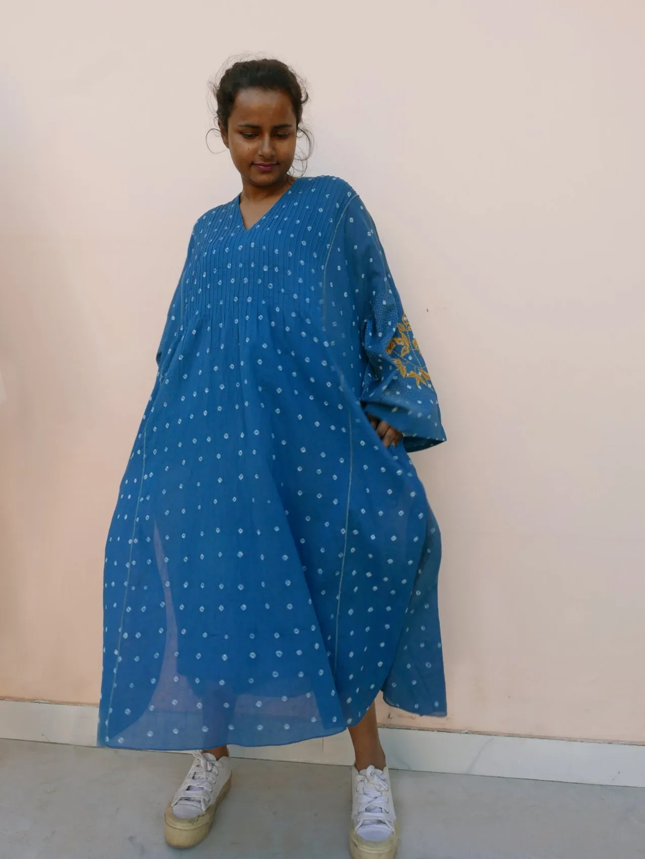 Rania Embroidered Kaftan dress