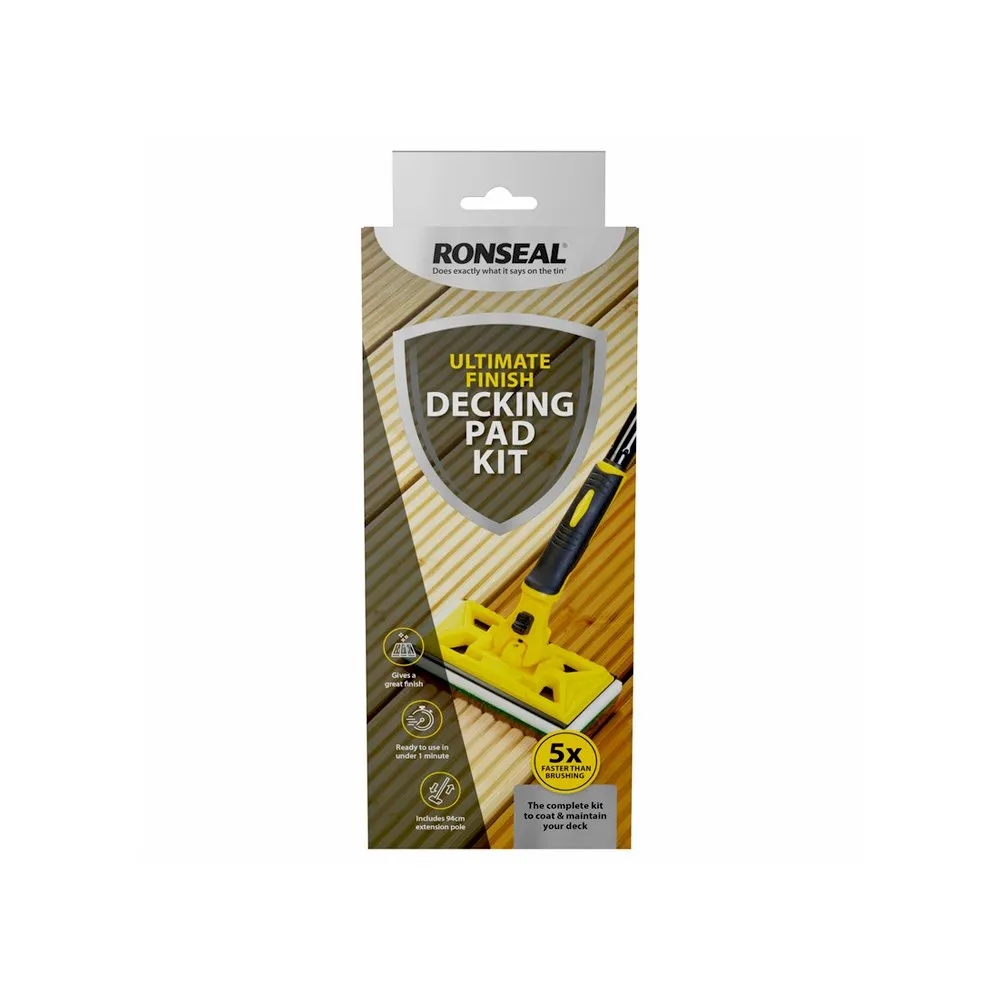 Ronseal Ultimate Finish Decking Pad Kit