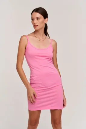 Scarlett Gauzy Whisper Slip Dress - Candy