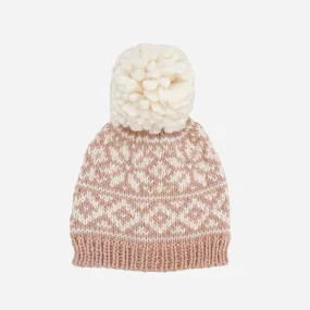 Snowflake Hat, Blush