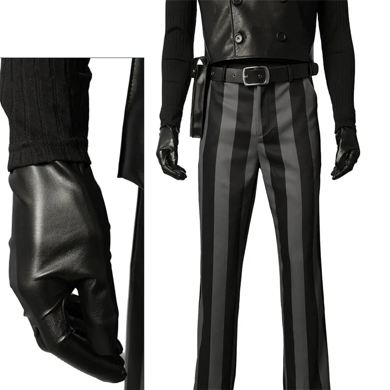 Spider-Man Noir Cosplay SpiderMan Into the Spider-Verse Peter Parker Costume Halloween Outfit