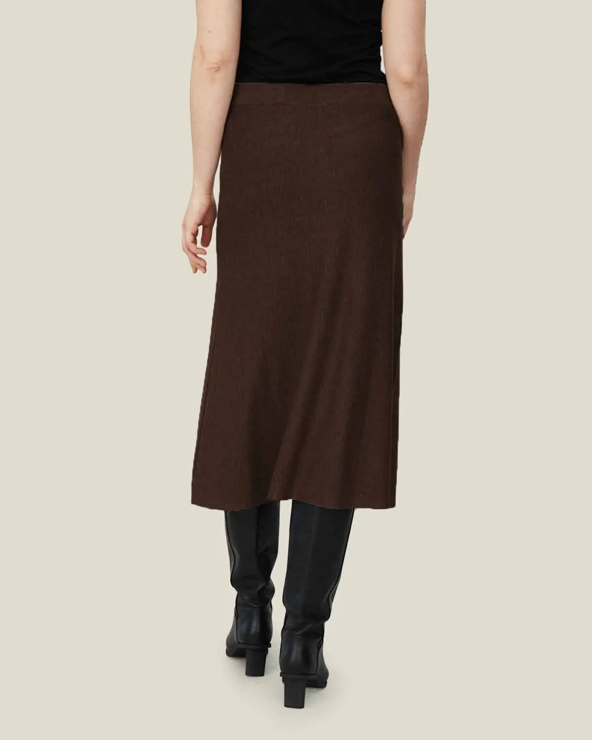 Stina Knit Midi Skirt