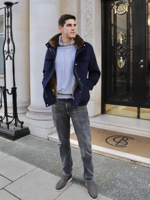 The Mayfair Men's Jacket Navy