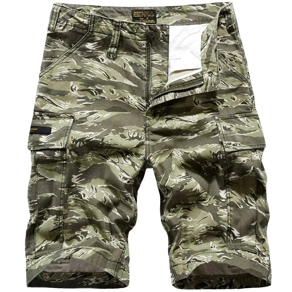 Trendy Camouflage Cargo Shorts