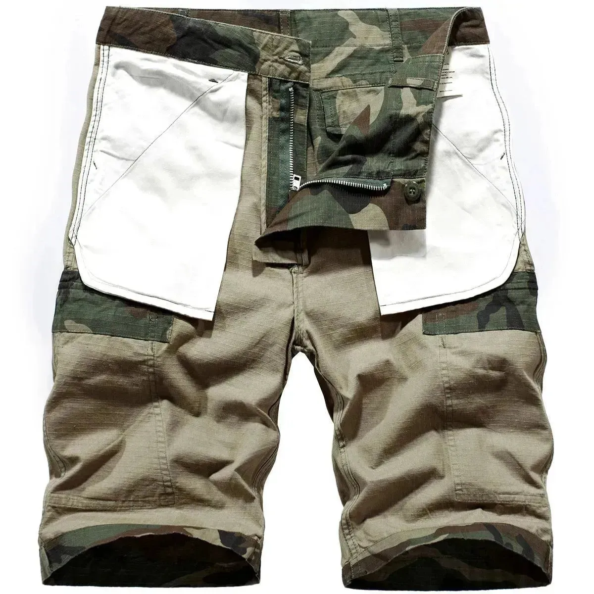 Trendy Camouflage Cargo Shorts