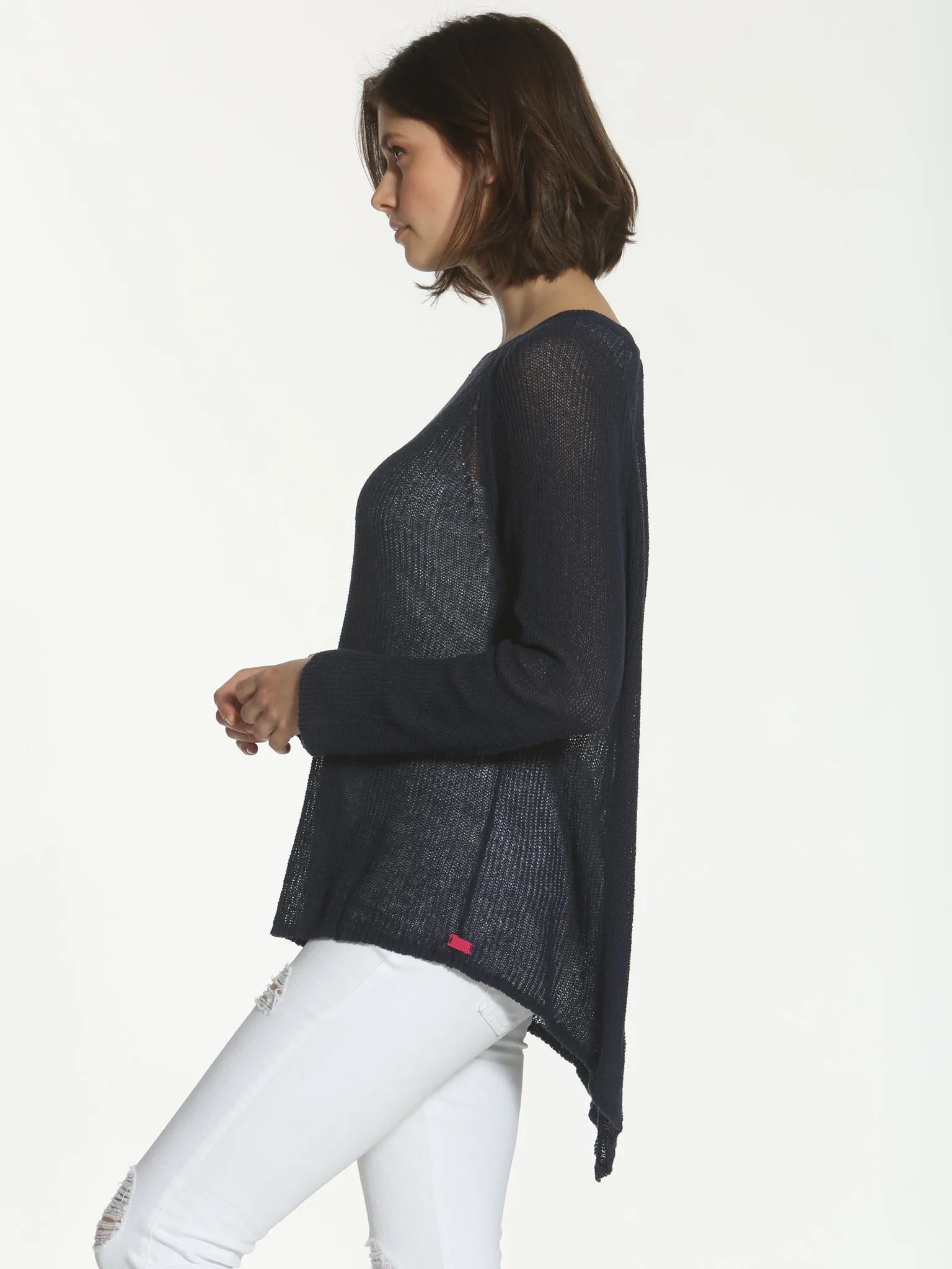 Tux Tail Tunic - Navy