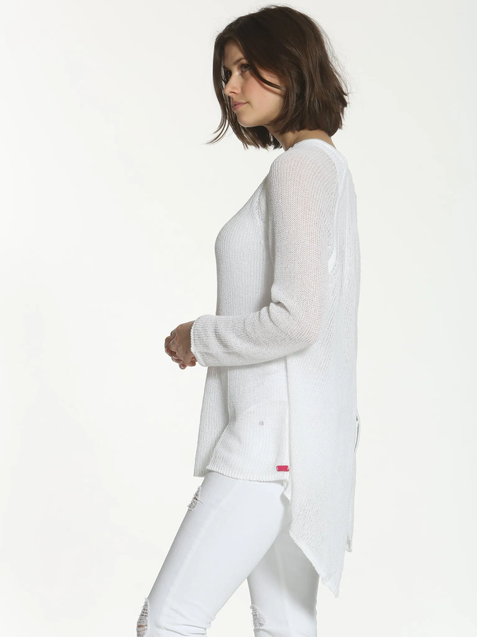 Tux Tail Tunic - White