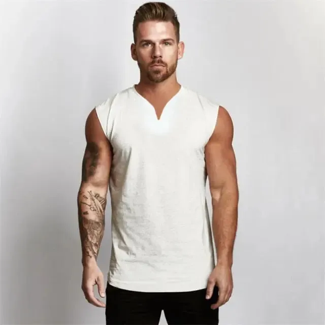 V Neck Fitness Shirt