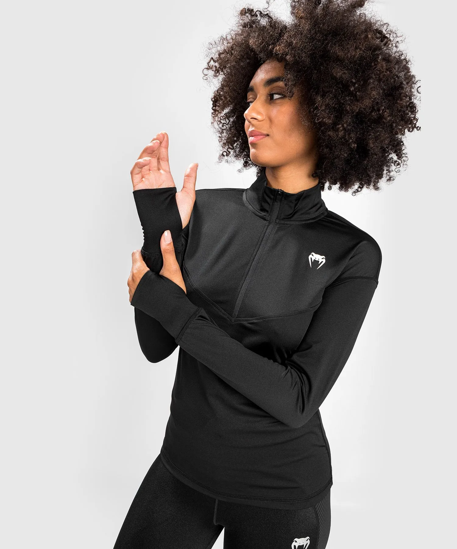 Venum Essential Women's Base Layer Top - Black