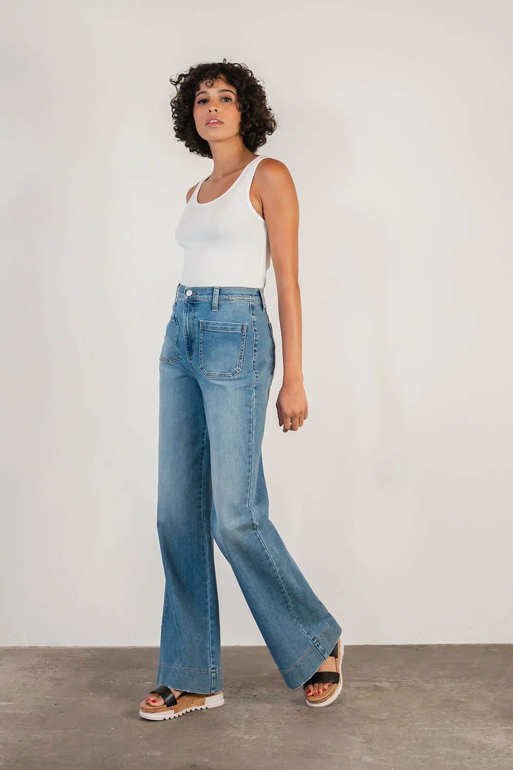 Victoria Denim Trouser