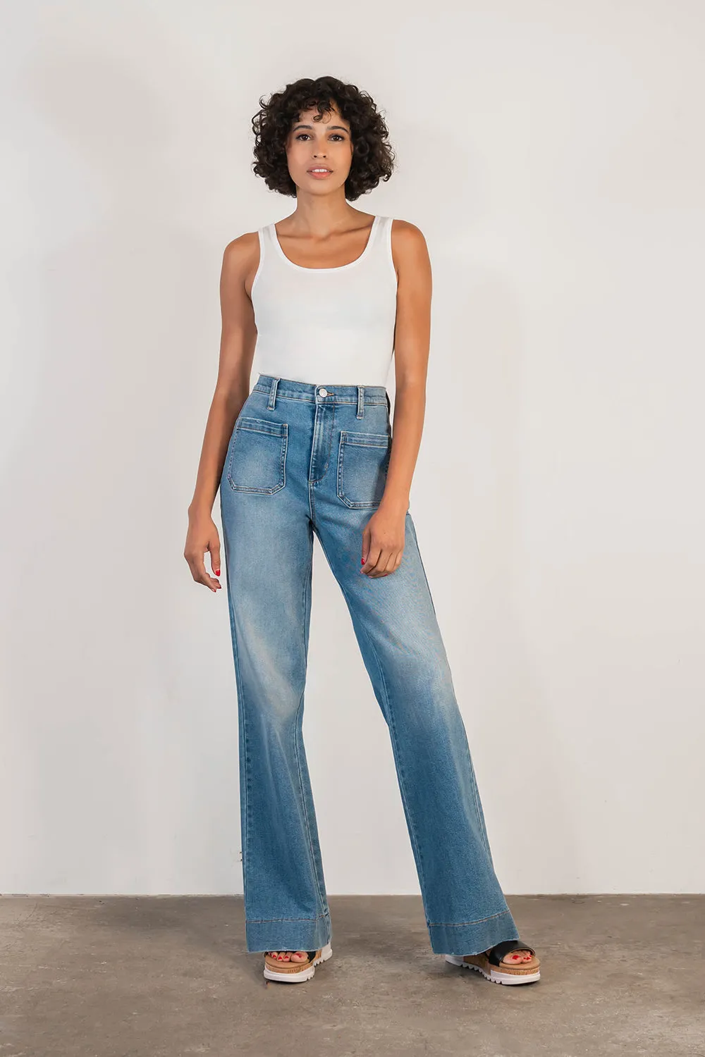 Victoria Denim Trouser