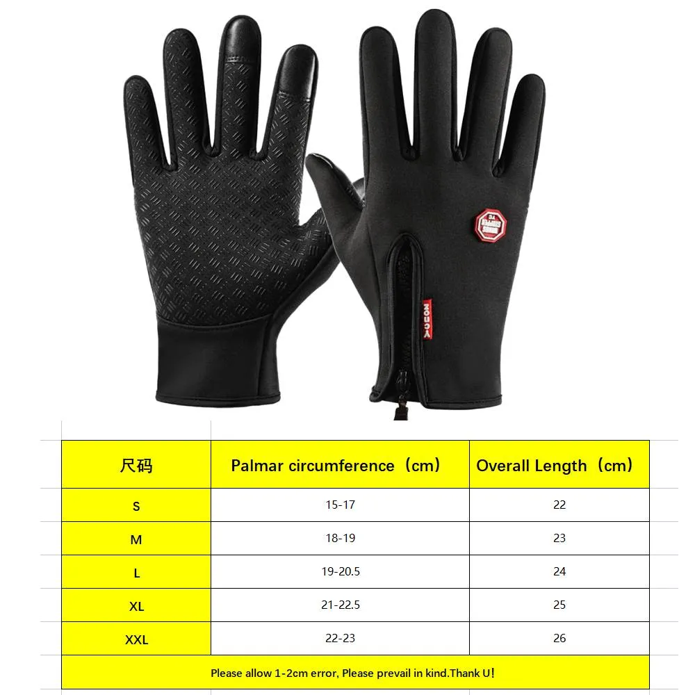 Waterproof Heated Motorcycle Gloves