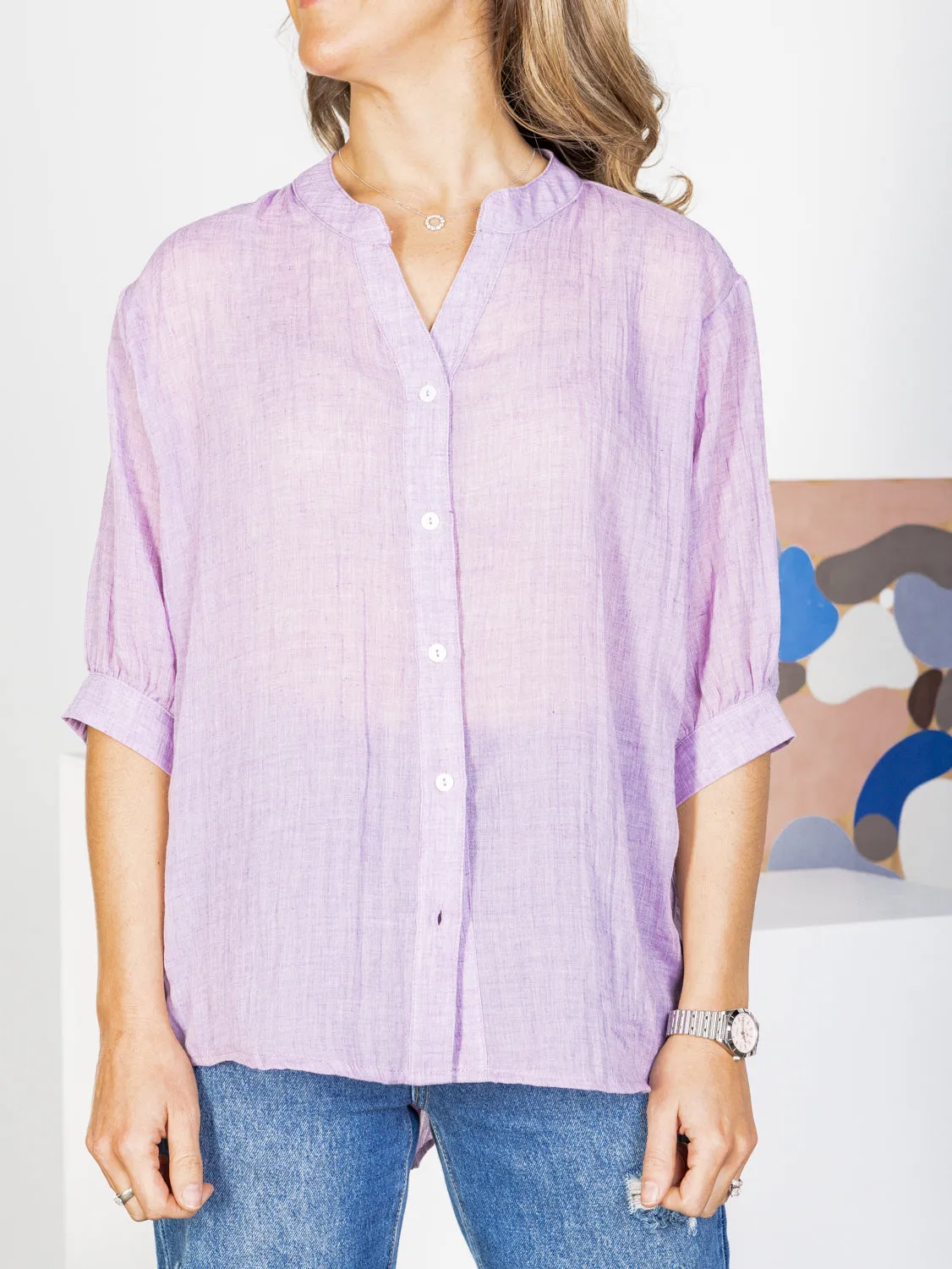 Willow Shirt - Lilac