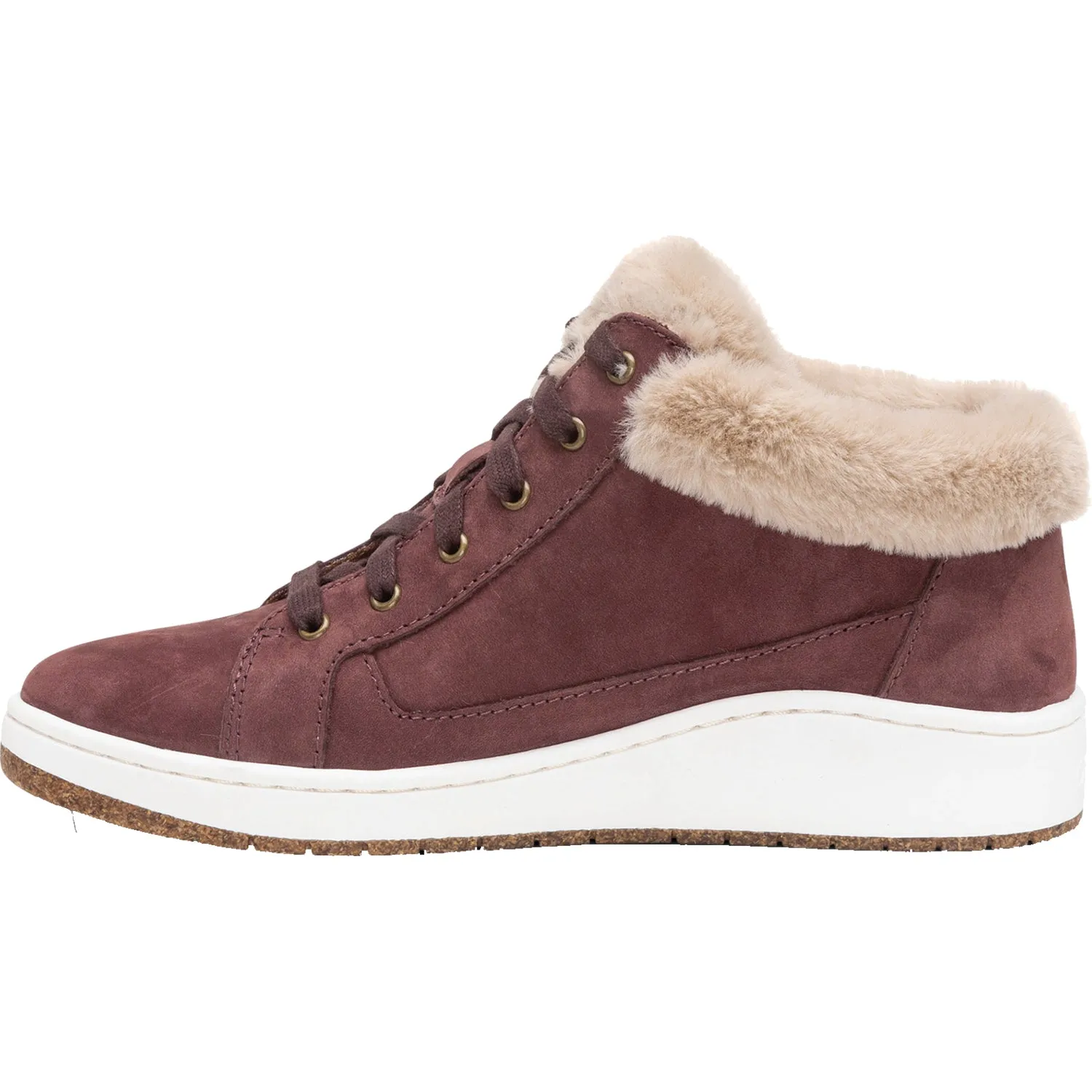 Women's Aetrex Dylan Burgundy Suede