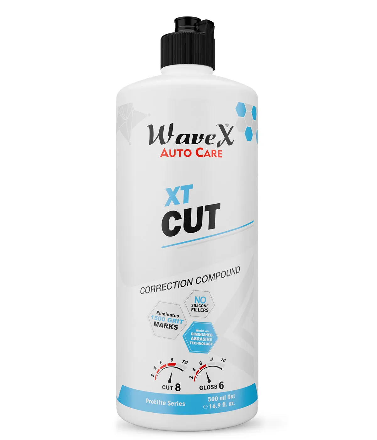 XT-CUT Compound – Heavy Cut Abrasive Polishing Compound for Deep Scratches, Sanding Marks, Swirls & Holograms