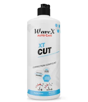 XT-CUT Compound – Heavy Cut Abrasive Polishing Compound for Deep Scratches, Sanding Marks, Swirls & Holograms