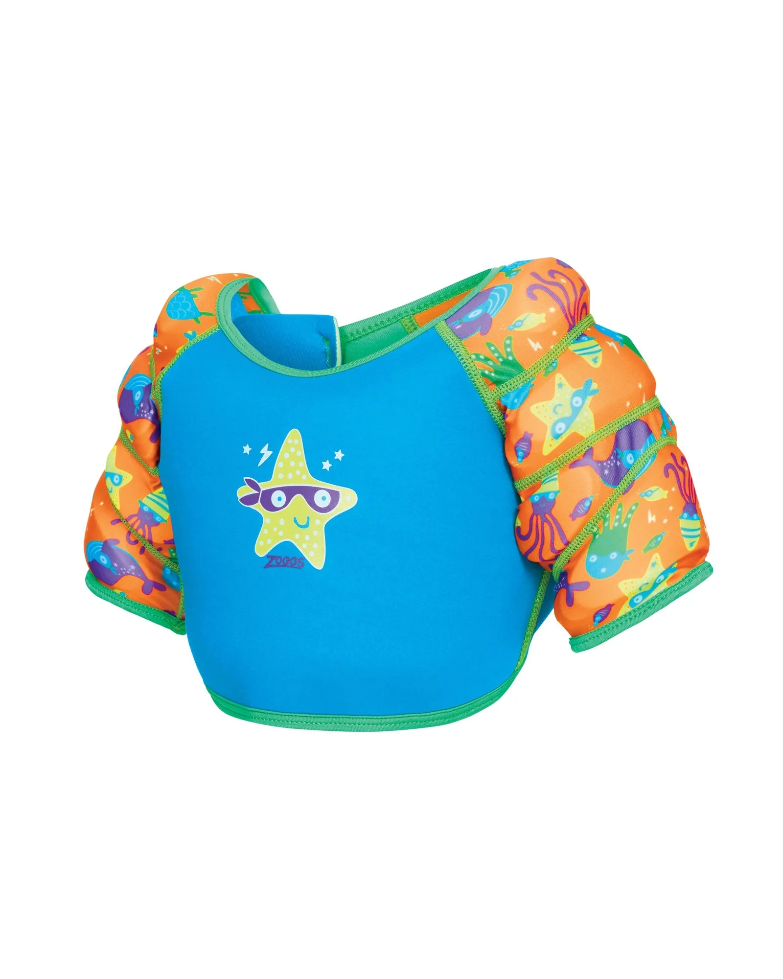 Zoggs Water Wings Vest Blue 1 2