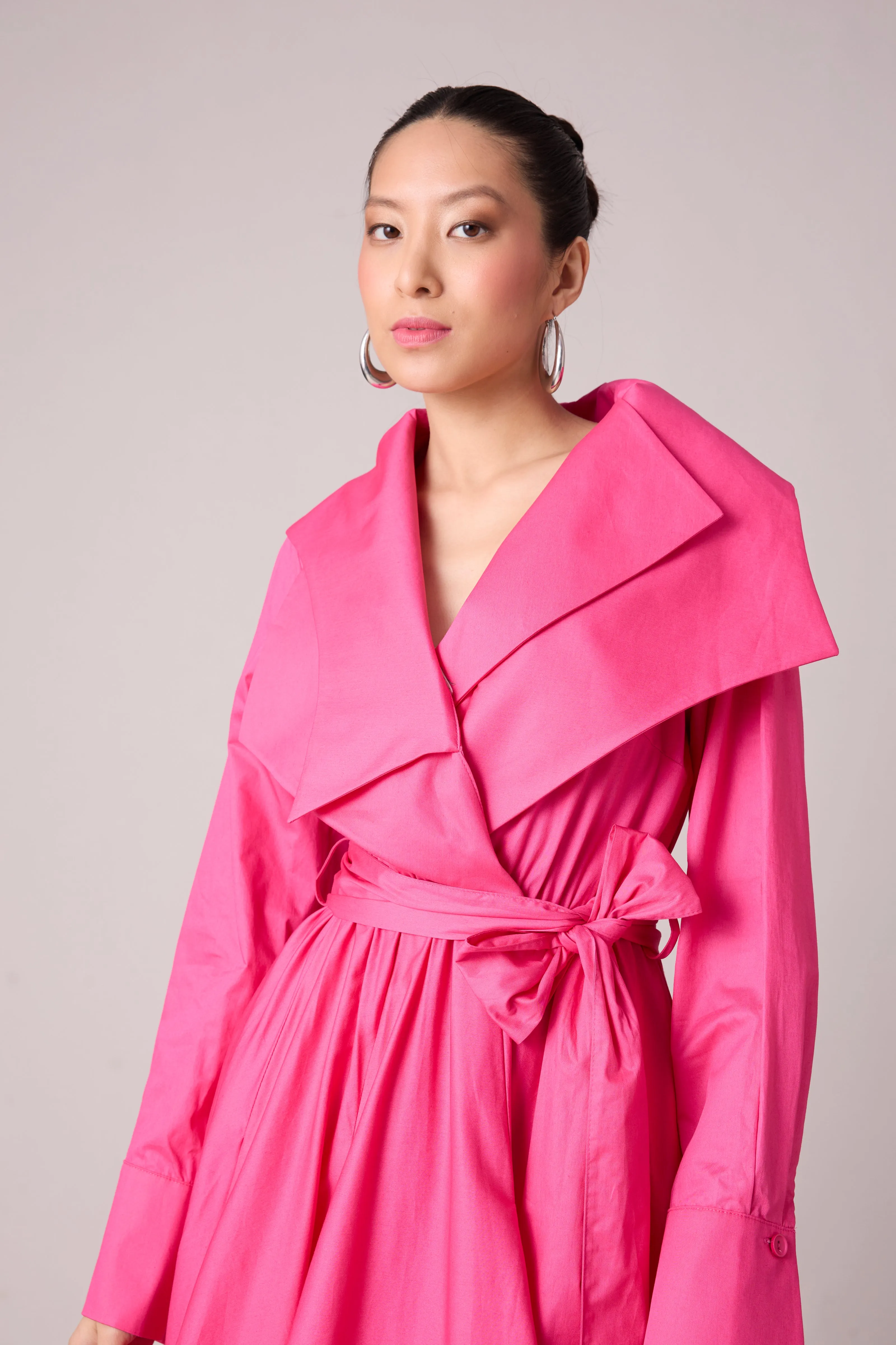 Zora Dress - Azalea Pink