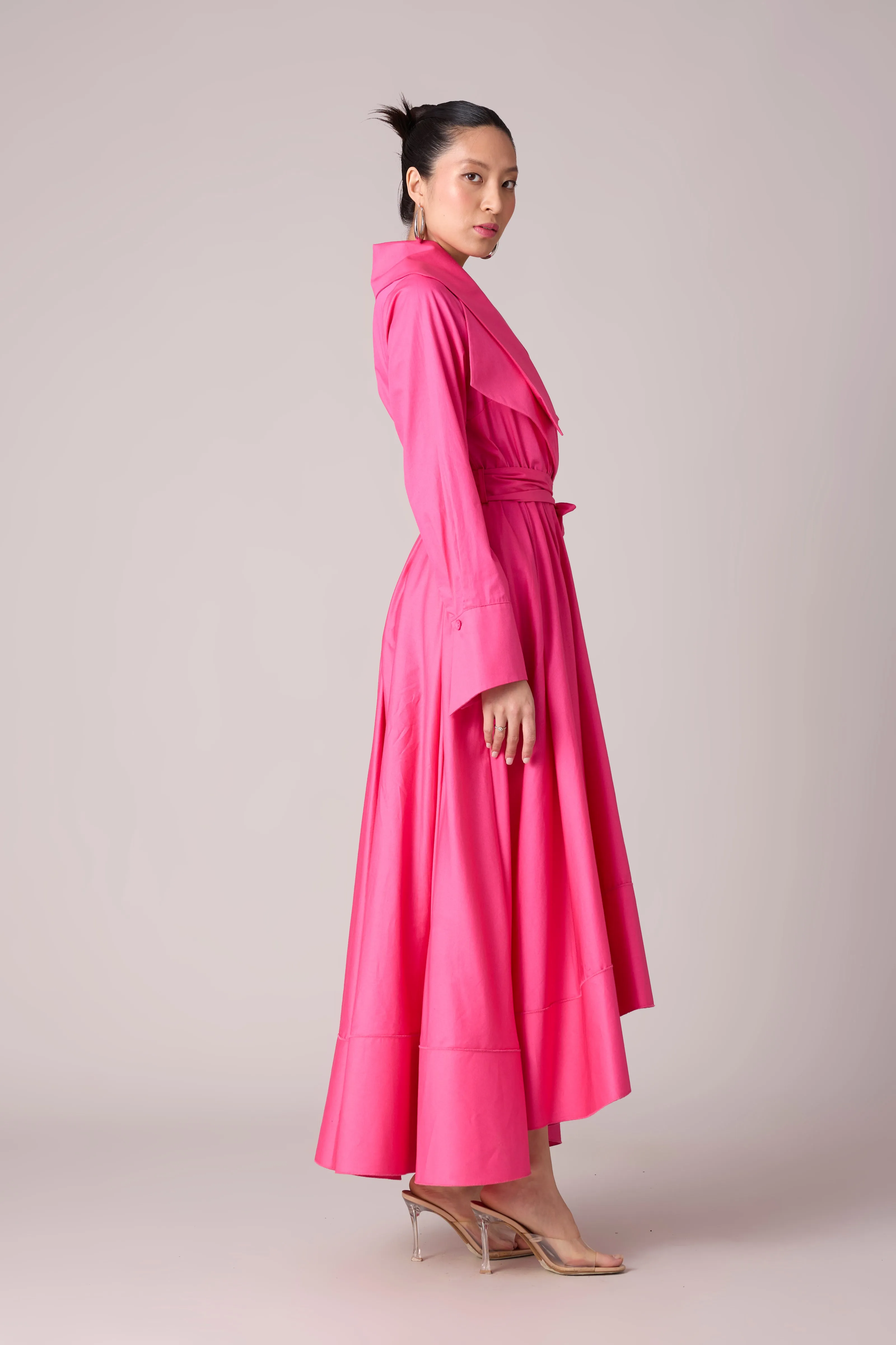 Zora Dress - Azalea Pink