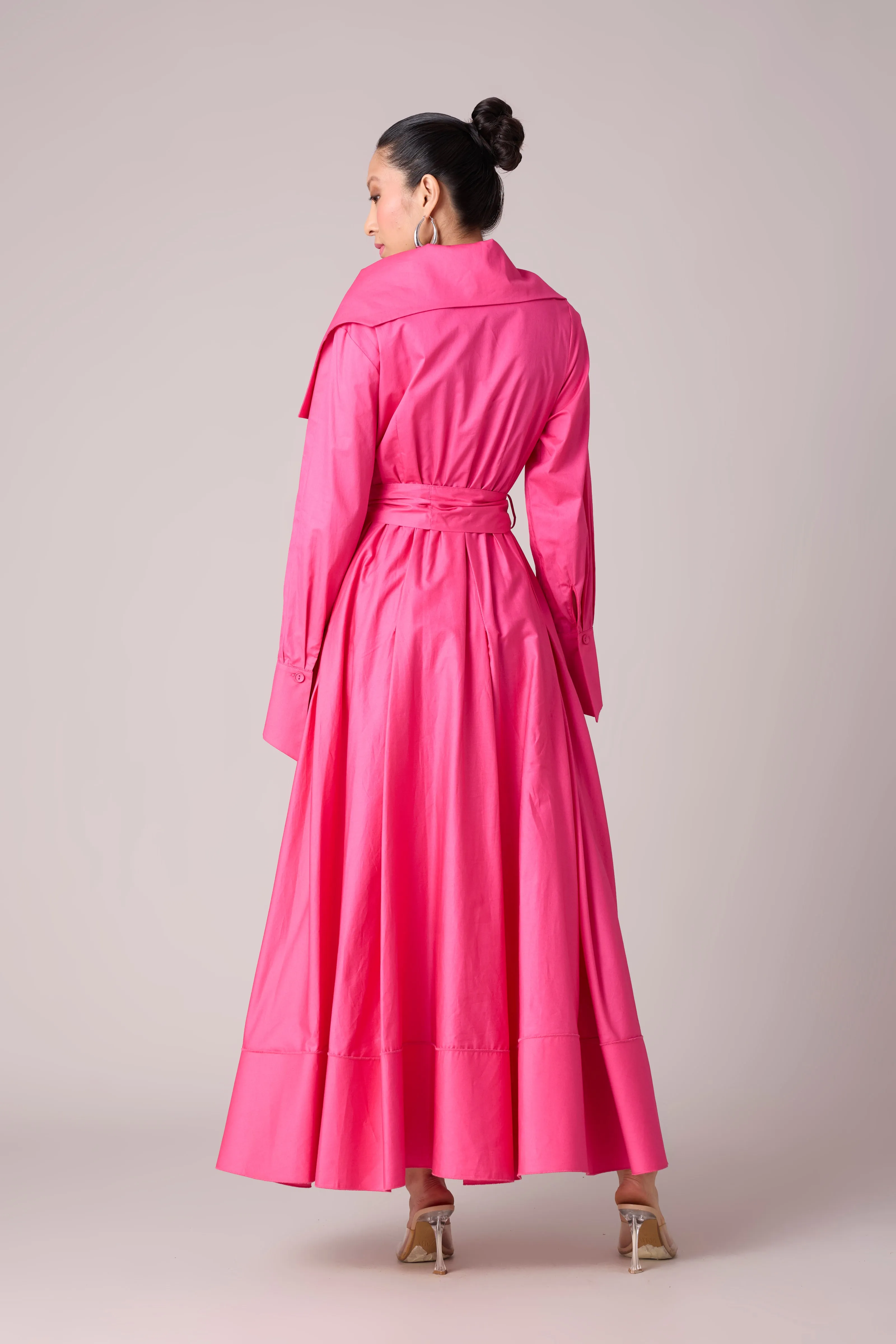 Zora Dress - Azalea Pink