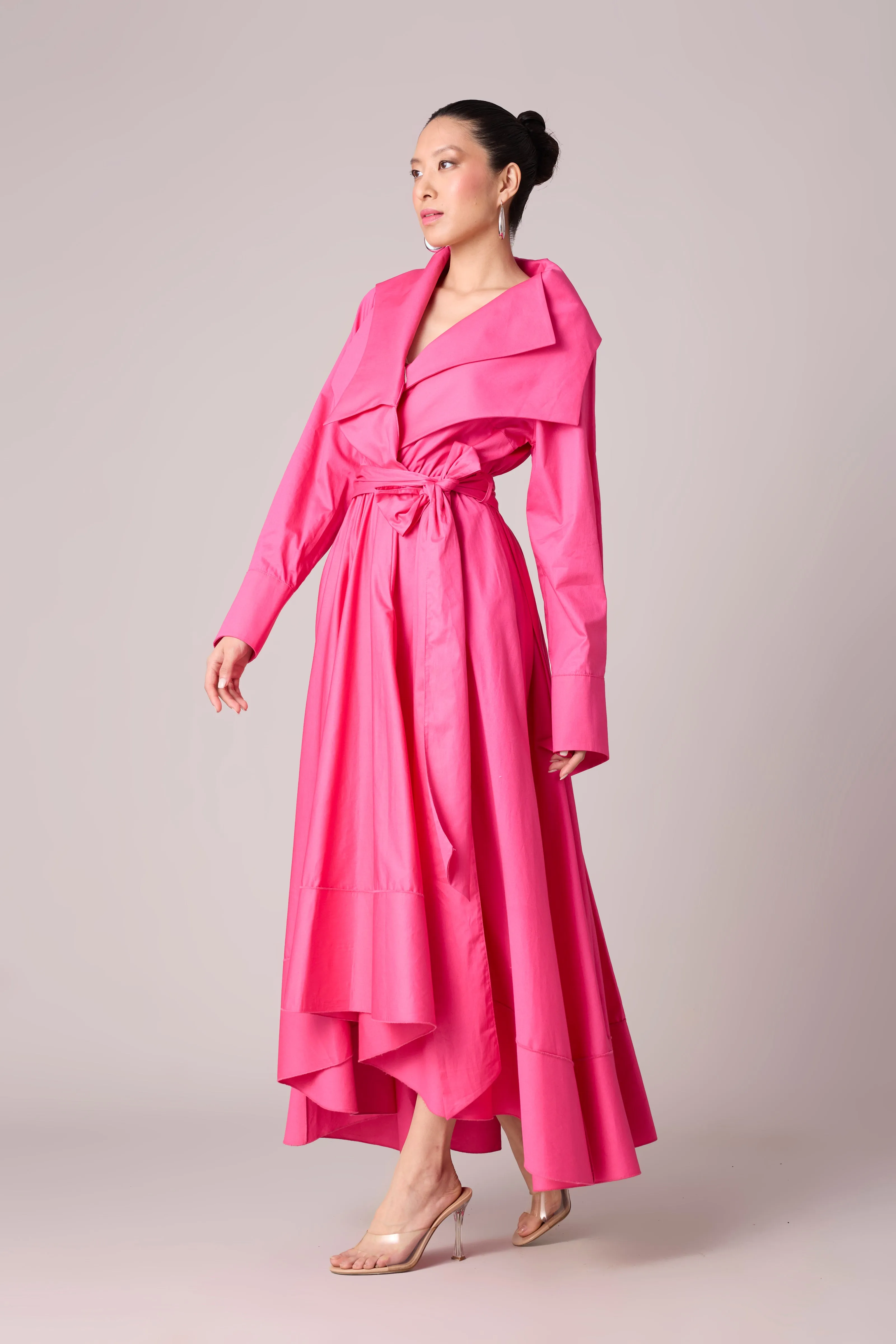 Zora Dress - Azalea Pink